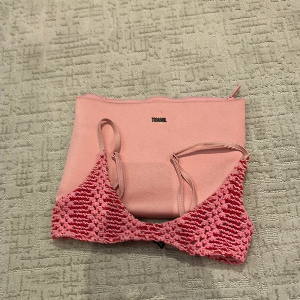 Triangl bikini TOP crochet